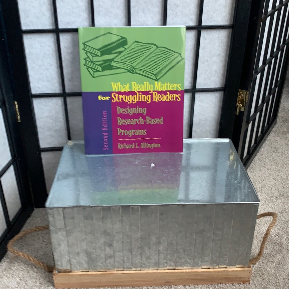 Book :What Really Matters for Struggling Readers